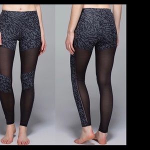 Lululemon mesh leggings